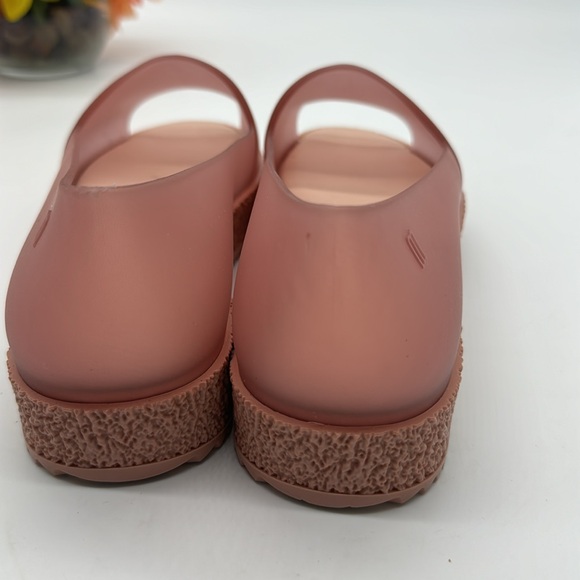 Melissa Puzzle Pink Peep Toe Platform Gel Sandals EU Size 39 MCS6371C - Picture 7 of 10